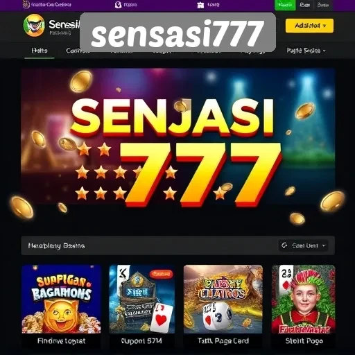 Sensasi777 Platform Permainan Terpercaya di Indonesia